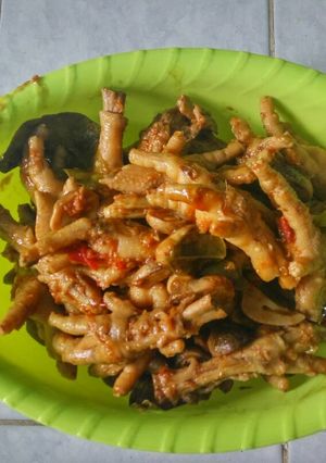 Foto resep Ceker Pedas Simple Mantap