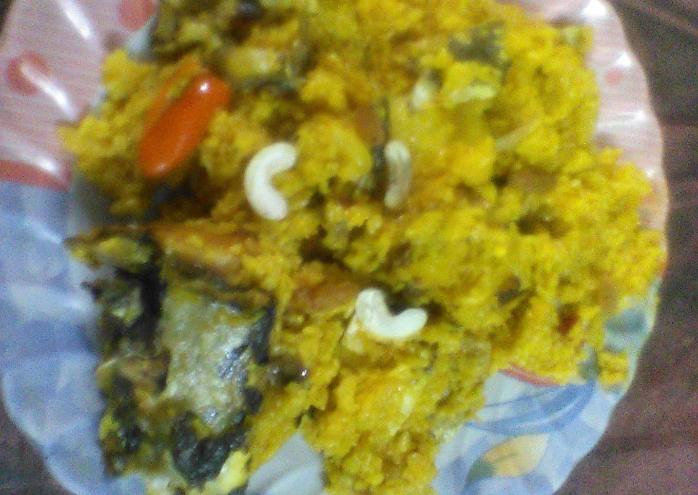 Ricewithfishhead