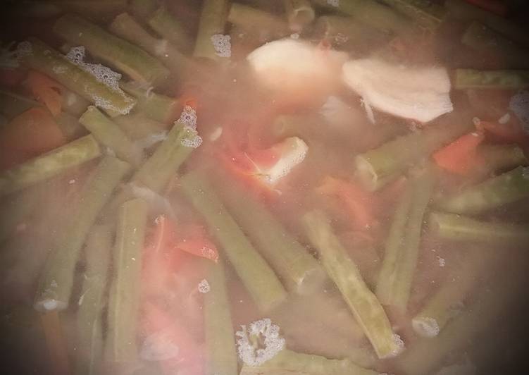 Sayur asem kacang panjang
