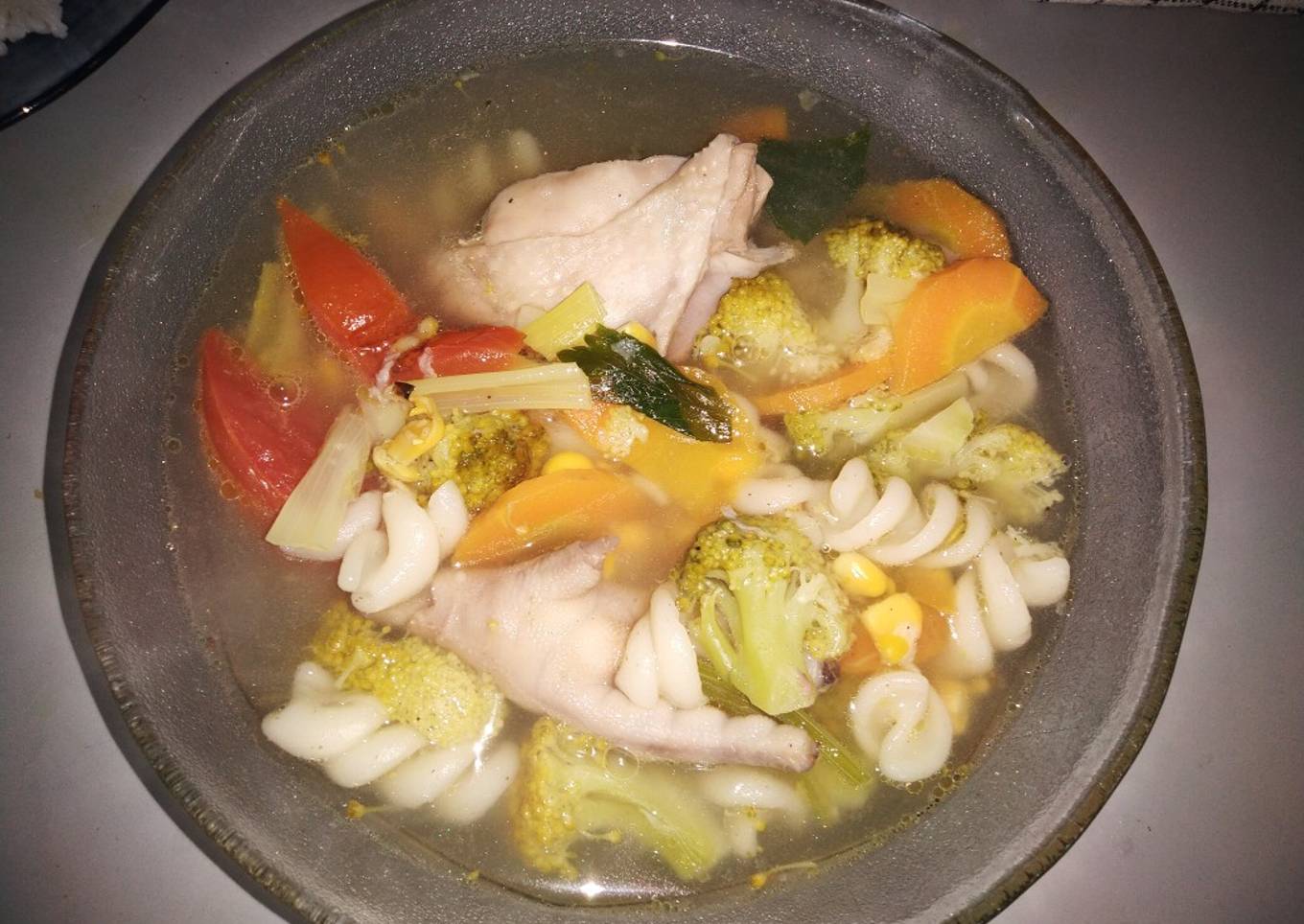 Sop ayam kusuka