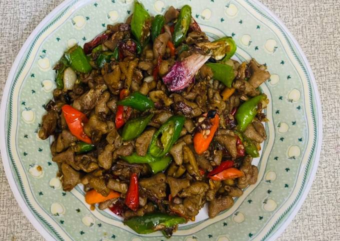 Resep Oseng2 usus pedas manis yang Sempurna