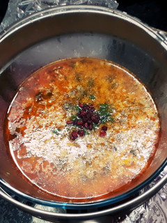 عکسی از دستور سوپ جو