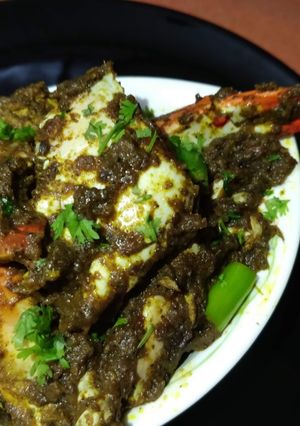 A picture of Crab Pepper Fry.