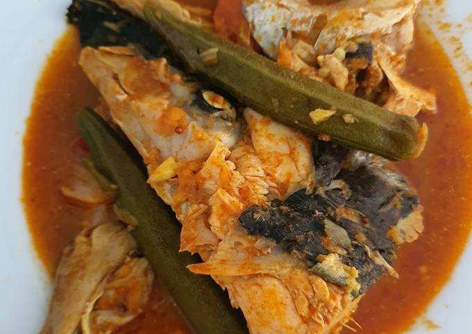 Resipi Kari Kepala Ikan Salmon Mymil Mengidam Oleh Cik Puan Asz Cookpad