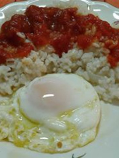 Una foto de Arroz a la cubana
