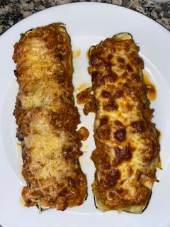 Una foto de Calabacines rellenos