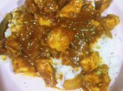 A picture of coconut cream chicken