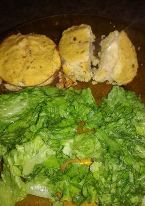 Foto principal de Hamburguesas de garbanzos rellenas❤