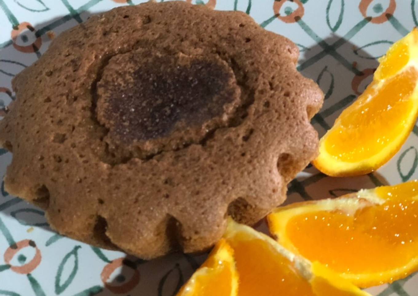 Magdalenas de naranja y limón