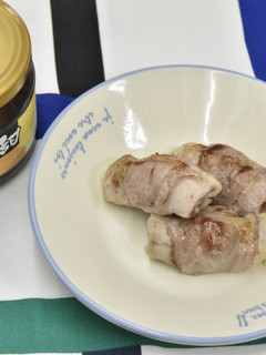 三步驟梅醬料理-梅醬豬肉捲 的食譜成品照片