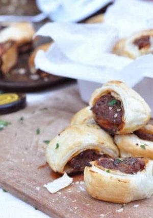 A picture of Chipotle Sausage Rolls.