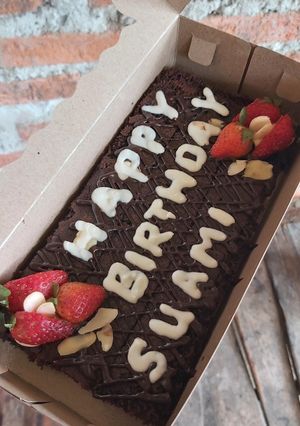 Foto resep Brownies kukus potong yayu ns