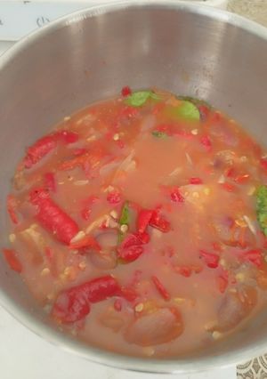 Foto resep Sambel Pecak Versi Air Panas