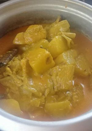 Foto resep Kari ayam kentang kembang tahu