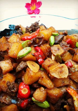 Foto resep Sambal goreng kentang
