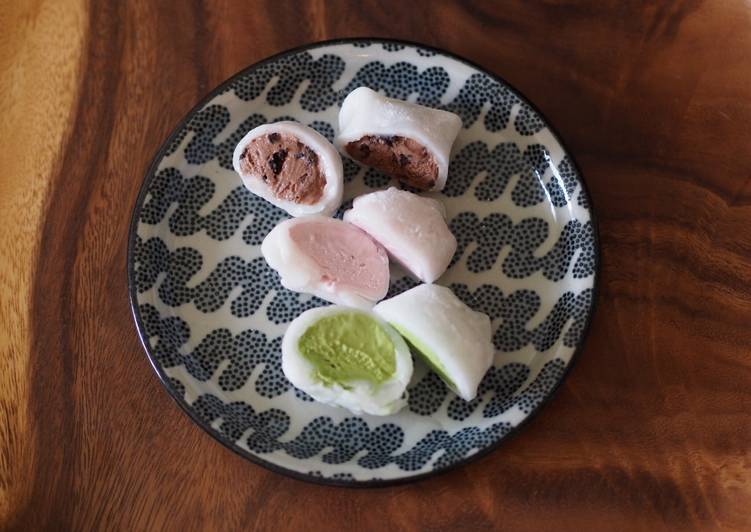 Simple Way to Make Favorite MOCHI ice creams