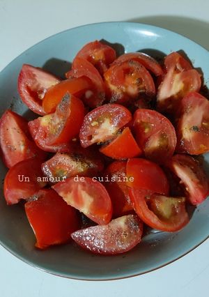 Une photo de Salade de tomates