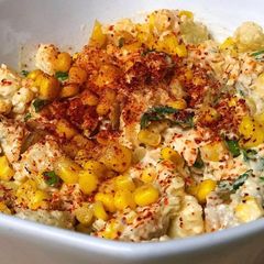 A picture of Vegan Street Corn Potato Salad.