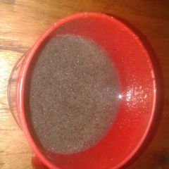 A picture of Wimbi porridge #localfood.