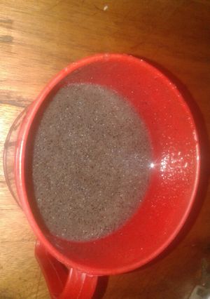 A picture of Wimbi porridge #localfood.