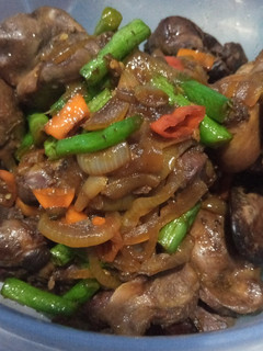 Foto resep Oseng ati ampela buncis
