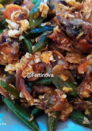 Foto resep Orak Arik Telur+kerang+buncis