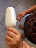 Picolé de coco facilísimo en molde Lékué
