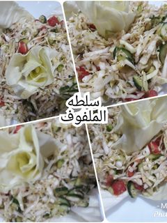 صورة لوصفة سلطه الملفوف