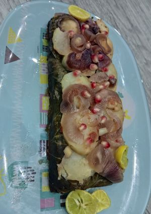 A picture of Stuffed Grape Leaf Casserole 😋.