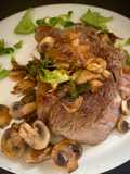 Entrecôte vinaigrée