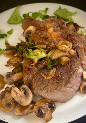 Une photo de Entrecôte vinaigrée