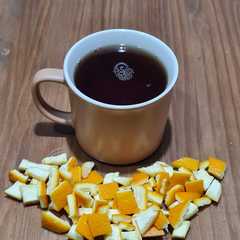 Una foto de Té de naranja 🍊