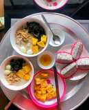 Mâm cơm nhỏ của Trang 39 (cháo sụn gà thập cẩm)