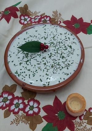 Una foto de Crema de queso azul especial