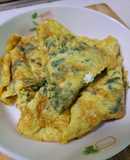 Trứng chiên lá ngải