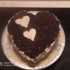 Una foto de Tarta corazón Oreo para San Valentín 💝 en Thermomix
