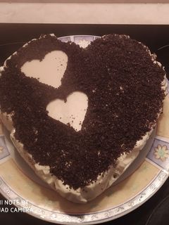 Una foto de Tarta corazón Oreo para San Valentín 💝 en Thermomix