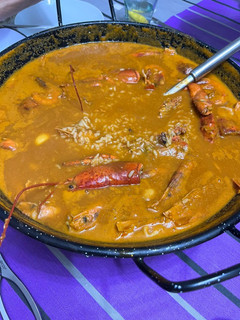 Una foto de Arroz caldoso con bogavante