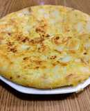 Chickpea Flour and Potato Tortilla Without Eggs