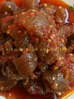 Foto resep Oseng Kikil Mercon