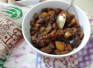 صورة لوصفة راتاتوي الخضار بطريقتي الخاصة والمميزة والصحية