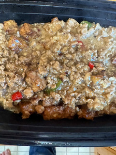 A picture of Easy Tofu & Ground Pork Sisig.