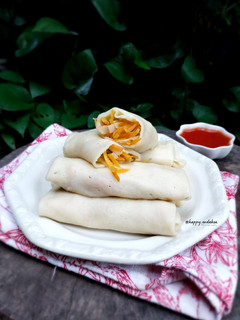 Foto resep Lumpia Basah Wortel Rebung