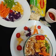 A picture of Maggi buddha bowl.