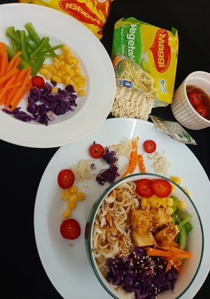 A picture of Maggi buddha bowl.