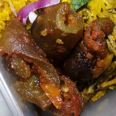 A picture of Peppered kpomo.