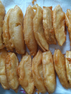 Hình của món Sake chiên giòn.