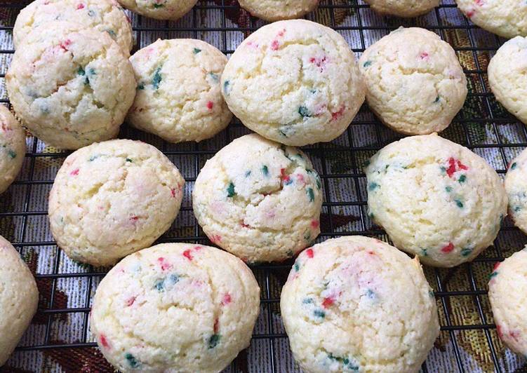 How to Prepare Super Quick Homemade Cake Mix Birthday Cake Cookies Or Holiday cake cookies