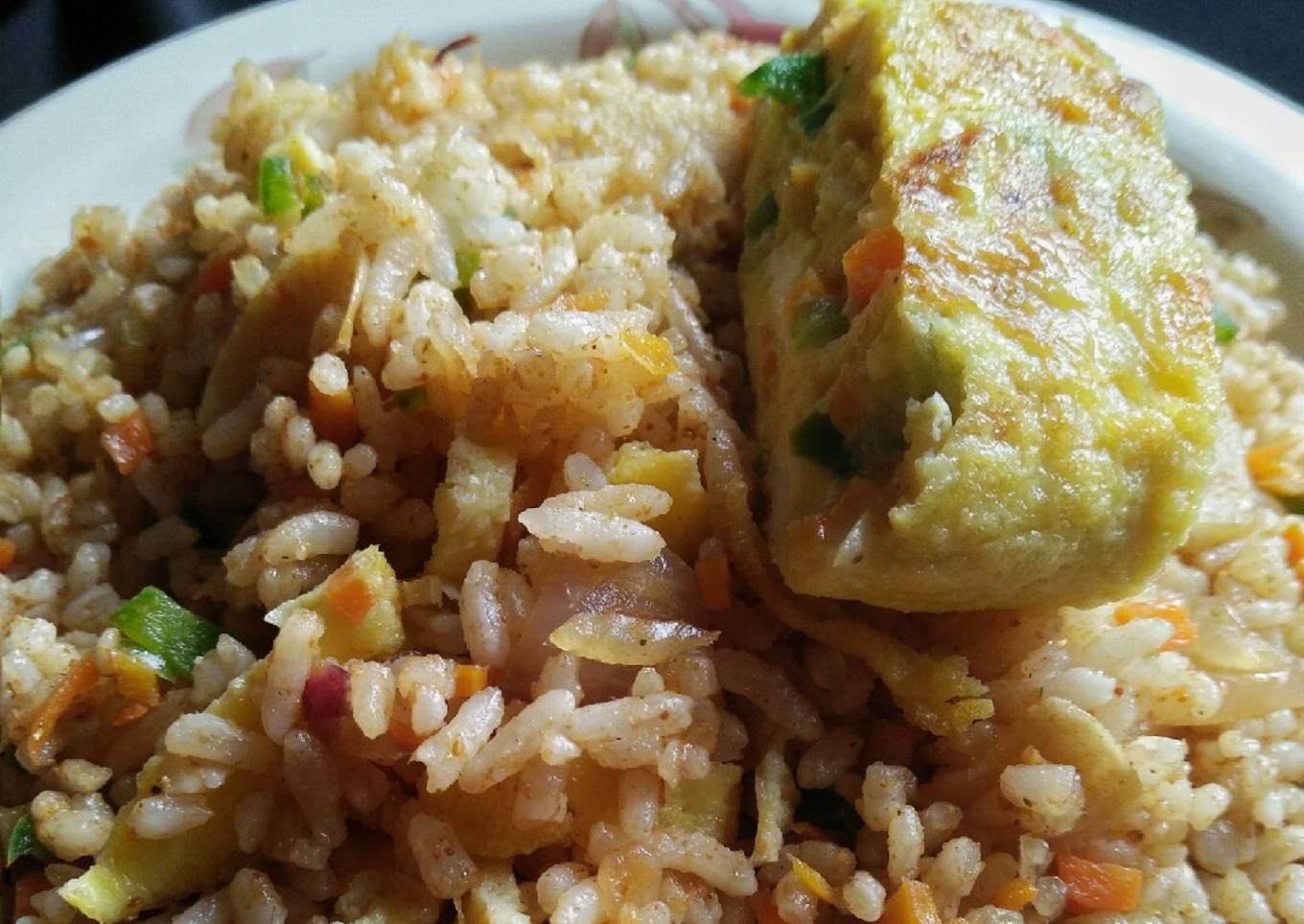 Nasi goreng rendang