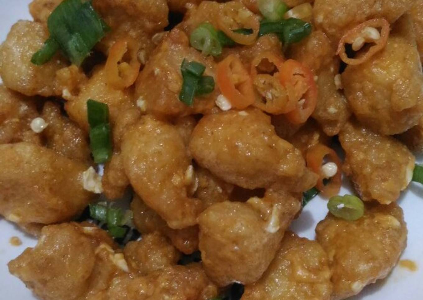 Cara Gampang Membuat Ayam goreng telur asin, Menggugah Selera